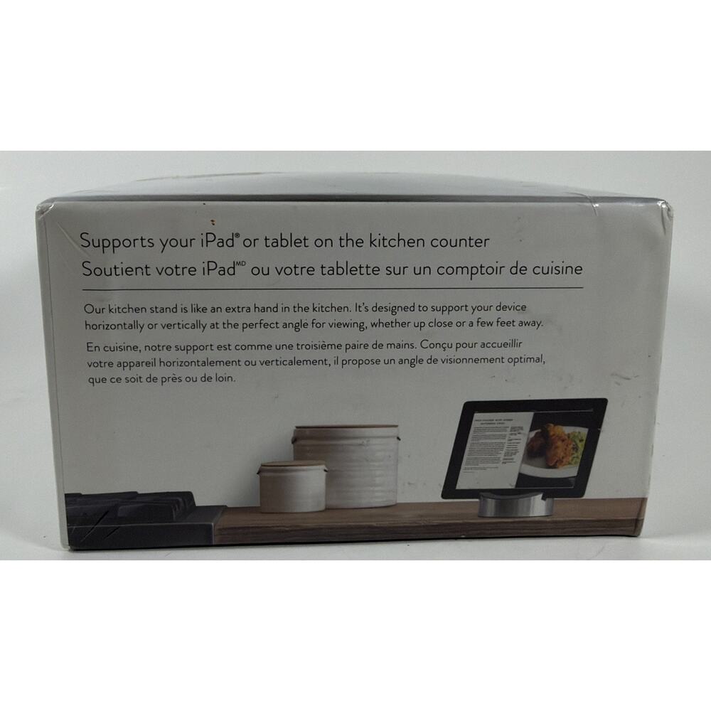 Williams-Sonoma Premium Clear Kitchen Stand For Tablet - New - Picture 3 of 4